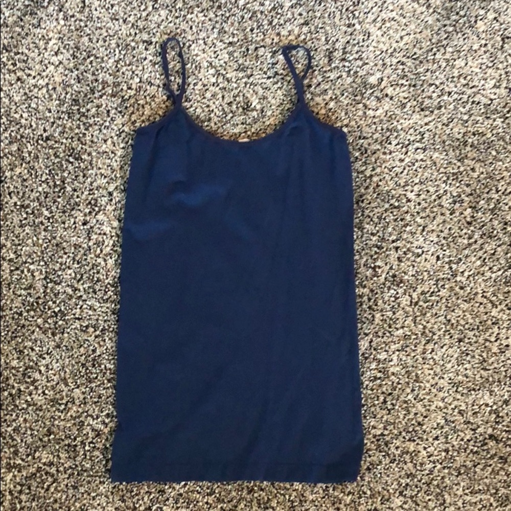 Blue tank top